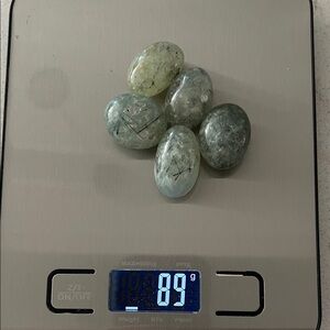 Green Tumbled Stones